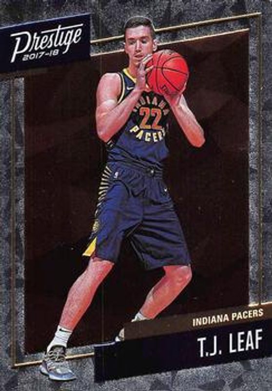TJ Leaf 2017 Prestige #18 Micro Etch Rookies RAW