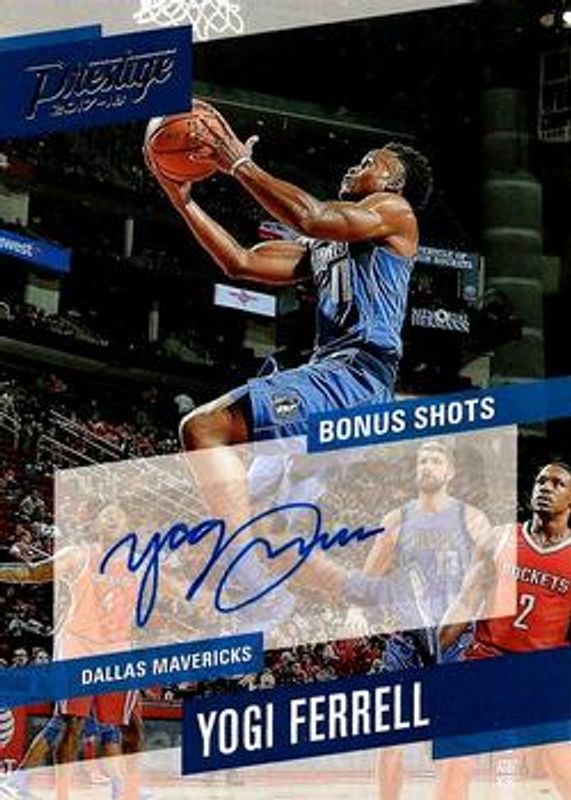 2017 Prestige #75 Bonus Shots Signatures