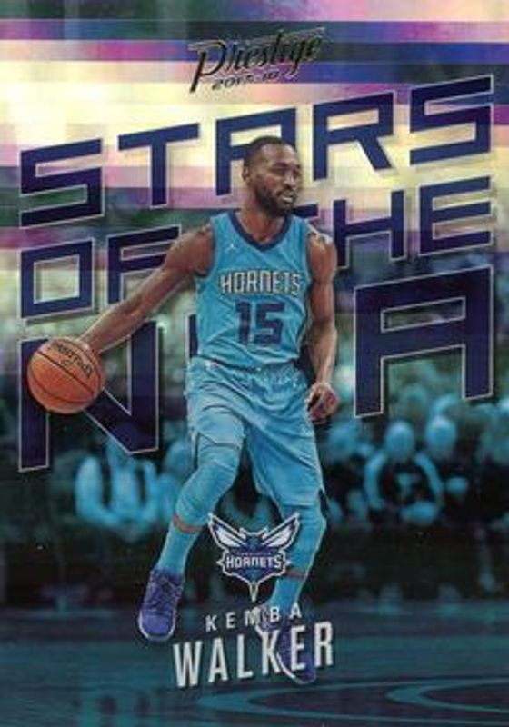Kemba Walker 2017 Prestige #12 Stars of the NBA - Horizon RAW