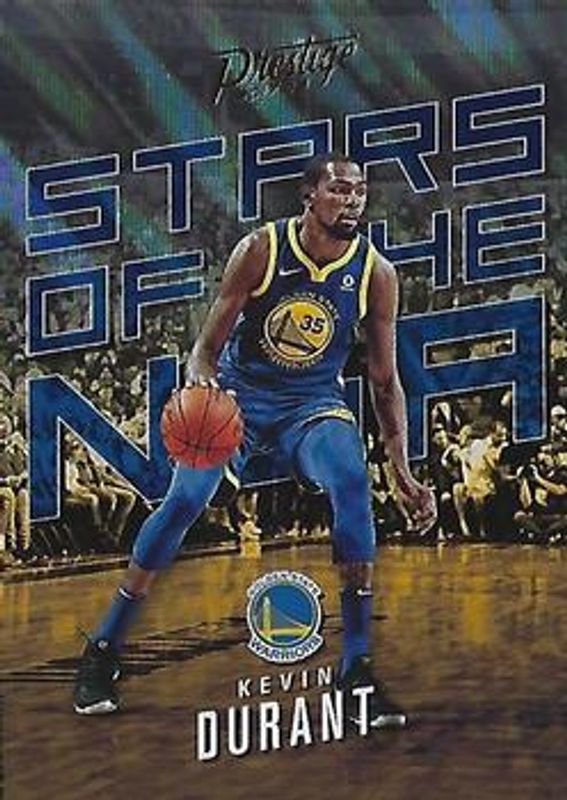Kevin Durant 2017 Prestige #5 Stars of the NBA - Mist RAW