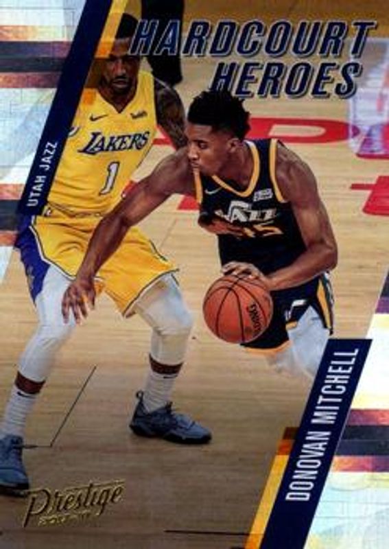 Donovan Mitchell 2017 Prestige #11 Hardcourt Heroes - Horizon Rookie RAW