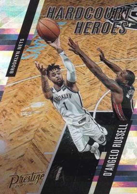 D'Angelo Russell 2017 Prestige #16 Hardcourt Heroes - Horizon RAW