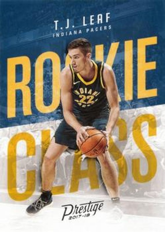 TJ Leaf 2017 Prestige #18 Rookie Class RAW