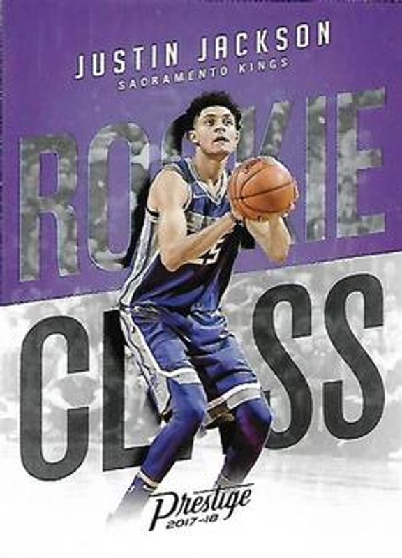 Justin Jackson 2017 Prestige #15 Rookie Class RAW