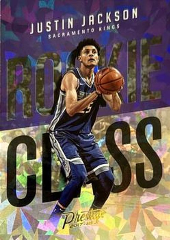 Justin Jackson 2017 Prestige #15 Rookie Class - Crystal RAW