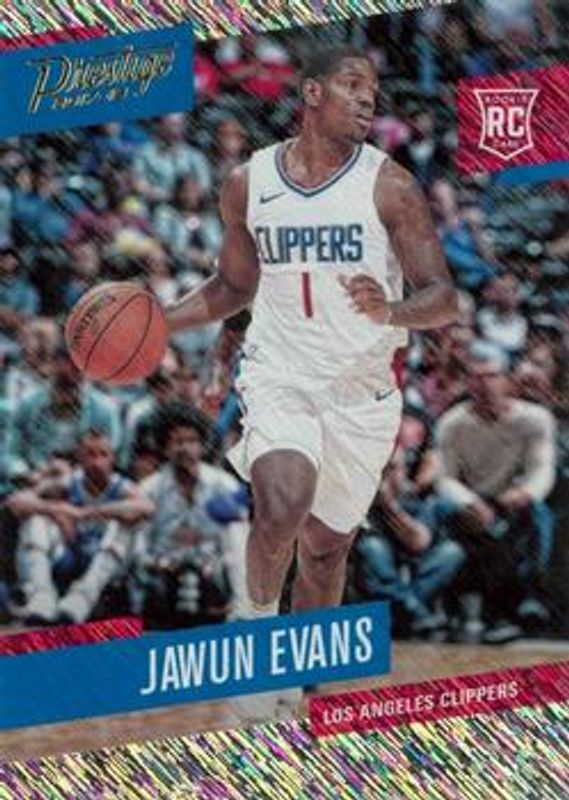 Jawun Evans 2017 Prestige #186 Rain Rookie RAW