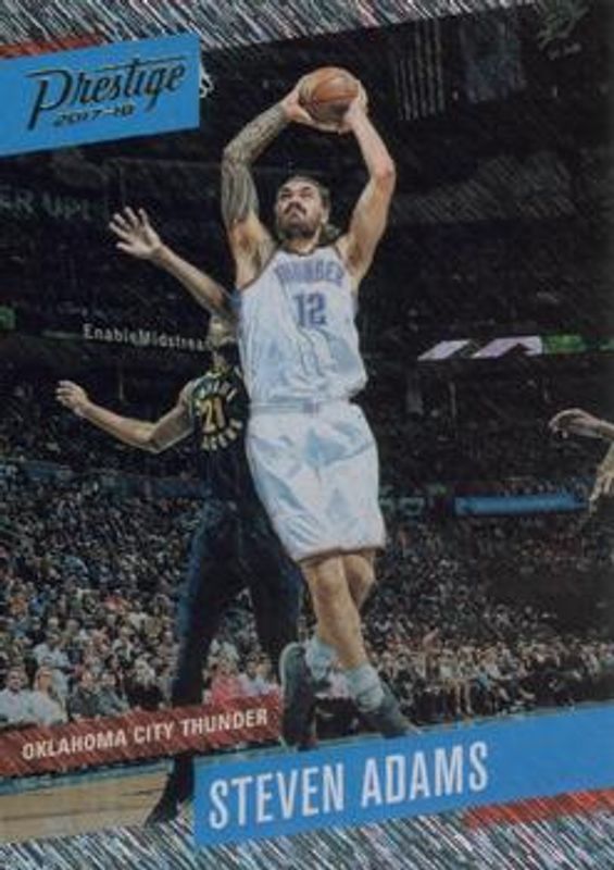 Steven Adams 2017 Prestige #128 Rain RAW