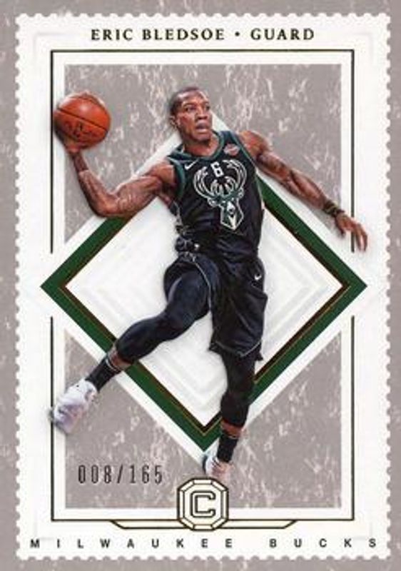 Eric Bledsoe 2017 Cornerstones #58 Base /165 RAW