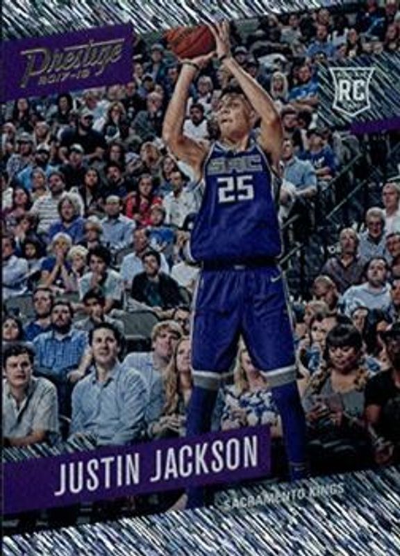 Justin Jackson 2017 Prestige #165 Rain Rookie RAW