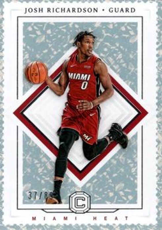 Josh Richardson 2017 Cornerstones #28 Crystal /89 RAW