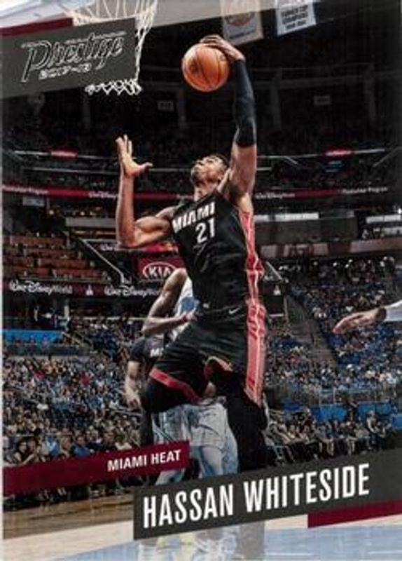 Hassan Whiteside 2017 Prestige #41 Base RAW