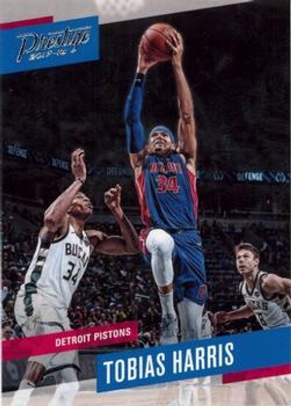 Tobias Harris 2017 Prestige #105 Base RAW