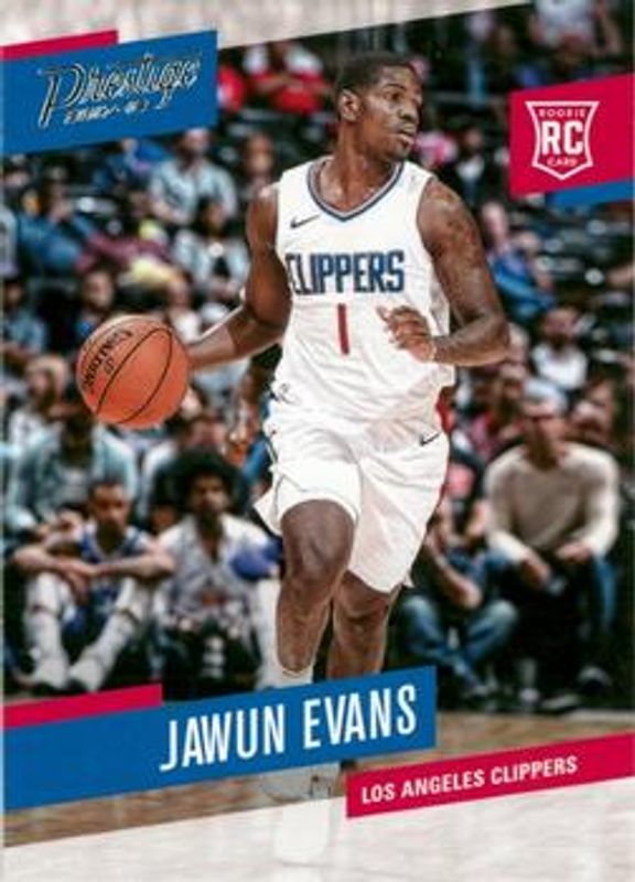 Jawun Evans 2017 Prestige #186 Base Rookie RAW