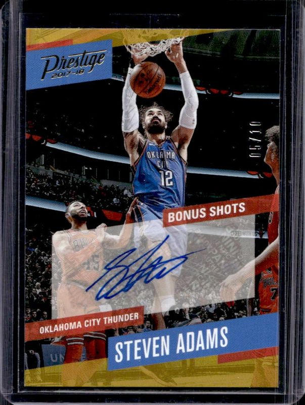 2017 Prestige #36 Bonus Shots Signatures - Gold /10