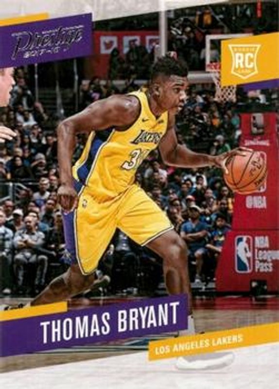 Thomas Bryant 2017 Prestige #189 Base Rookie RAW