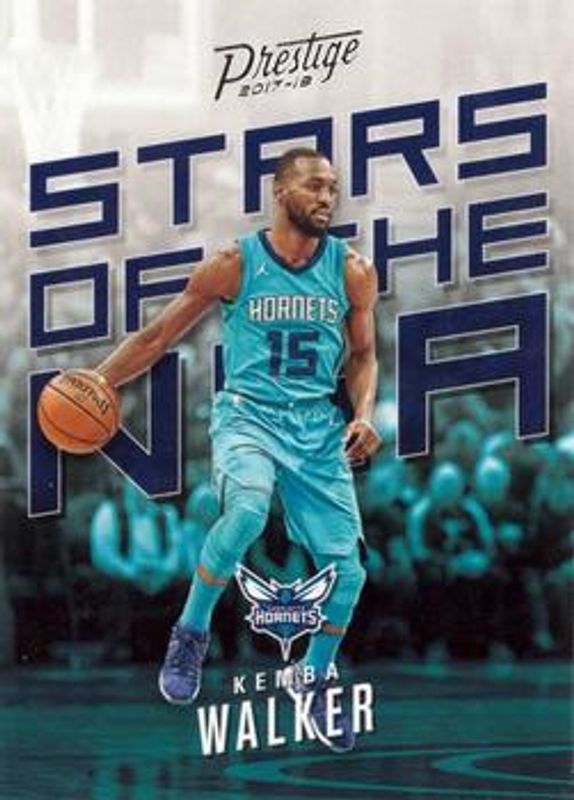 Kemba Walker 2017 Prestige #12 Stars of the NBA RAW