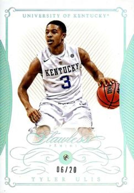 2017 Flawless Collegiate #39 2016 Base Gems Update /20