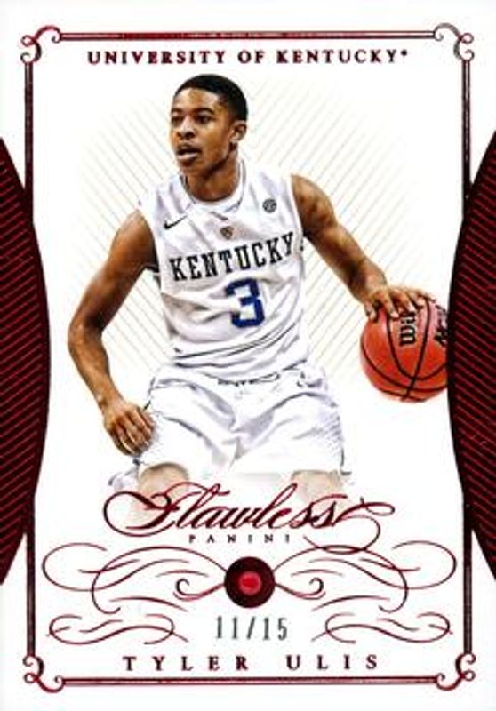 2017 Flawless Collegiate #39 2016 Base Gems Update - Ruby /15