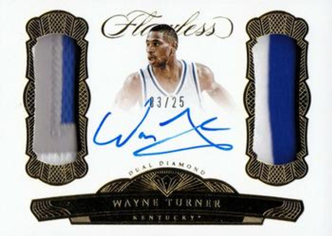 2017 Flawless Collegiate #DDM-WT Dual Diamond Memorabilia Autographs /25