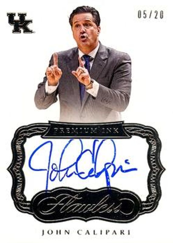 2017 Flawless Collegiate #PI-JC Premium Ink - Silver /20