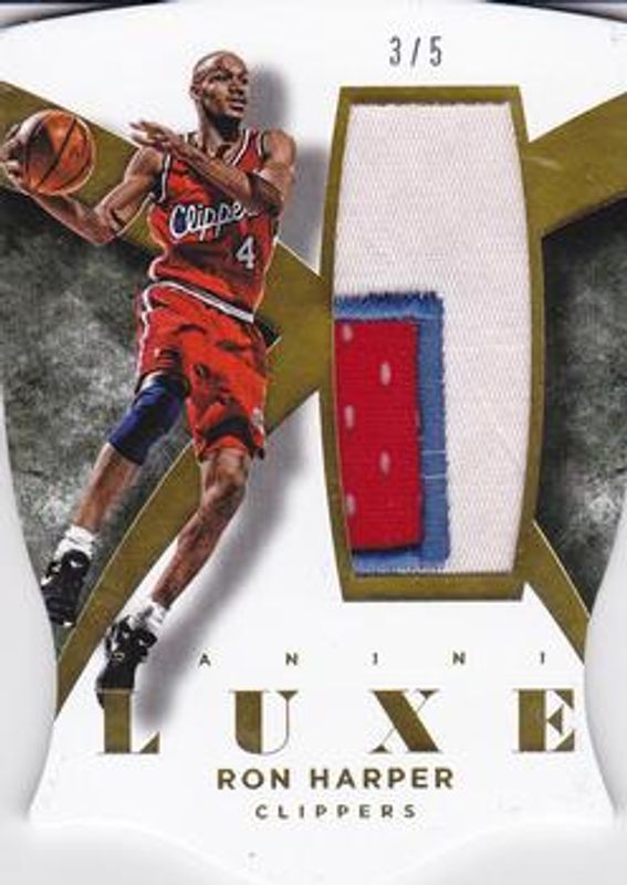 2014 Luxe #40 Memorabilia Die Cuts Prime - Gold /5