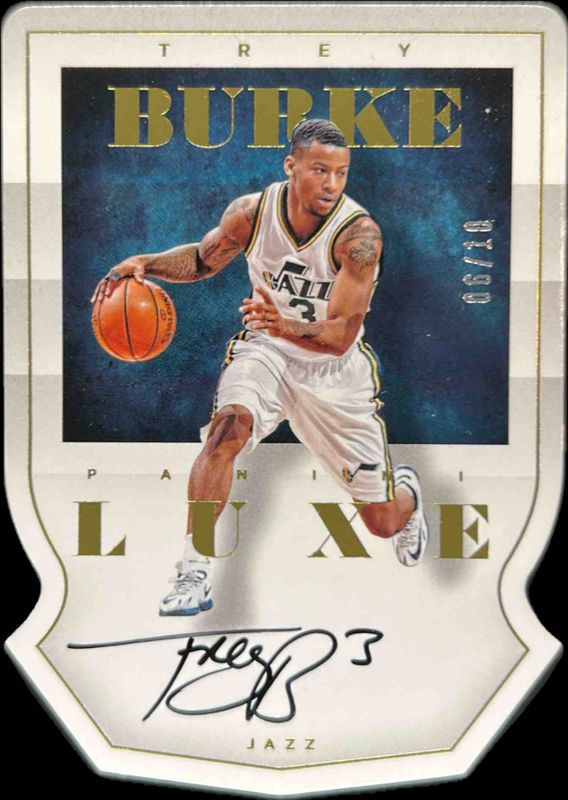 2014 Luxe #DC-TB die-cut Autographs - Gold /10