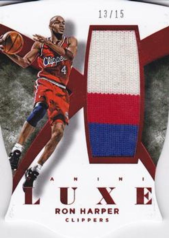 2014 Luxe #40 Memorabilia Die Cuts Prime - Red /15