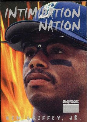 1999 SkyBox Premium #10-IN Intimidation Nation /99