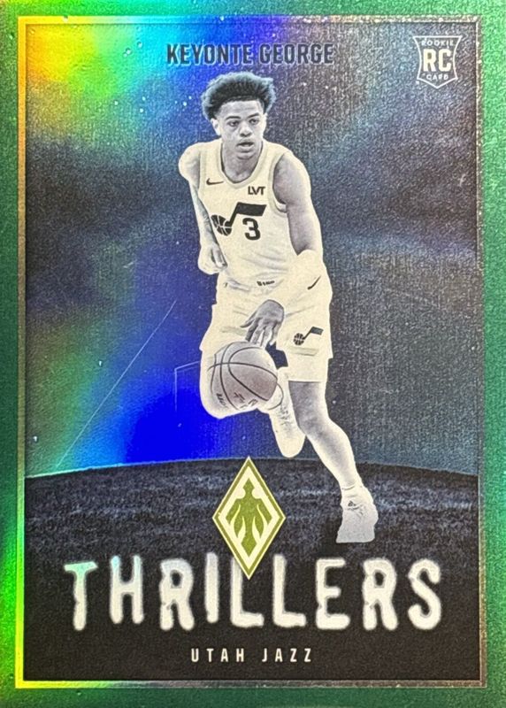 Keyonte George 2023 Phoenix #1 Thrillers - Green /5 Rookie RAW
