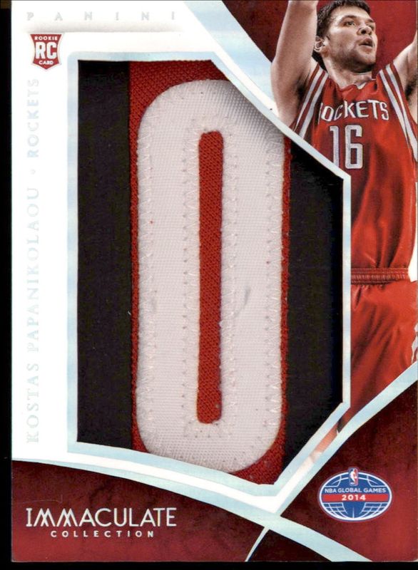 2014 Immaculate #16 Special Event Jumbo Jerseys /2