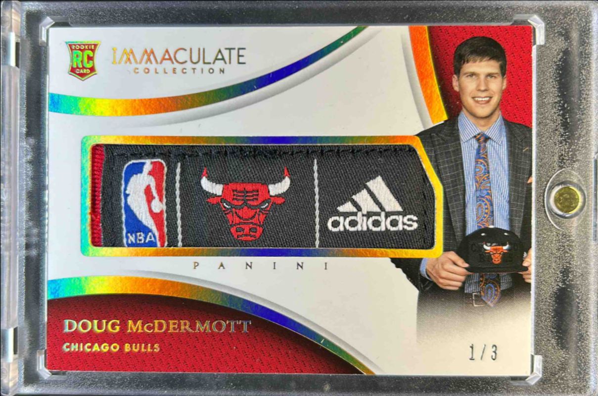Doug McDermott 2014 Immaculate #PC-DM Player Caps - Tags /3 Rookie RAW