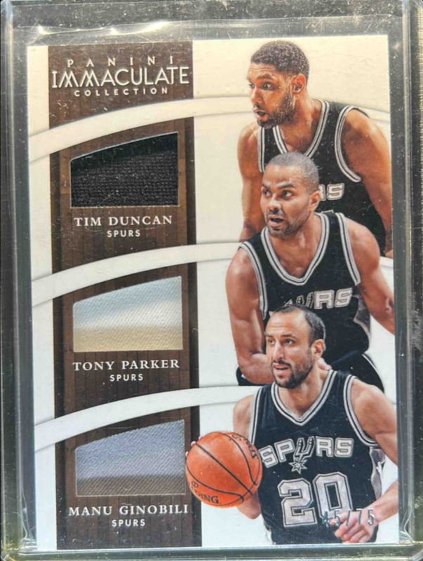 2014 Immaculate #T-SAS2 Trios Relics /99