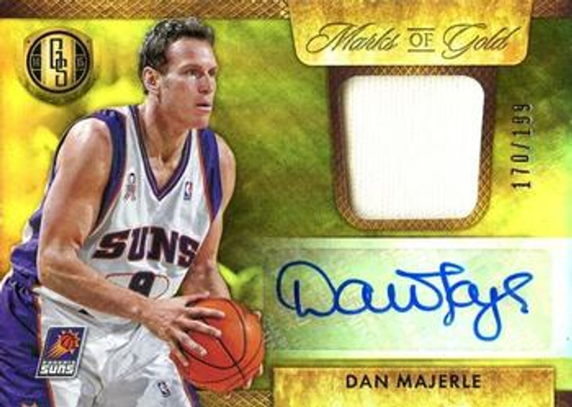 2014 Gold Standard #8 Marks of Gold Jersey Autographs /99