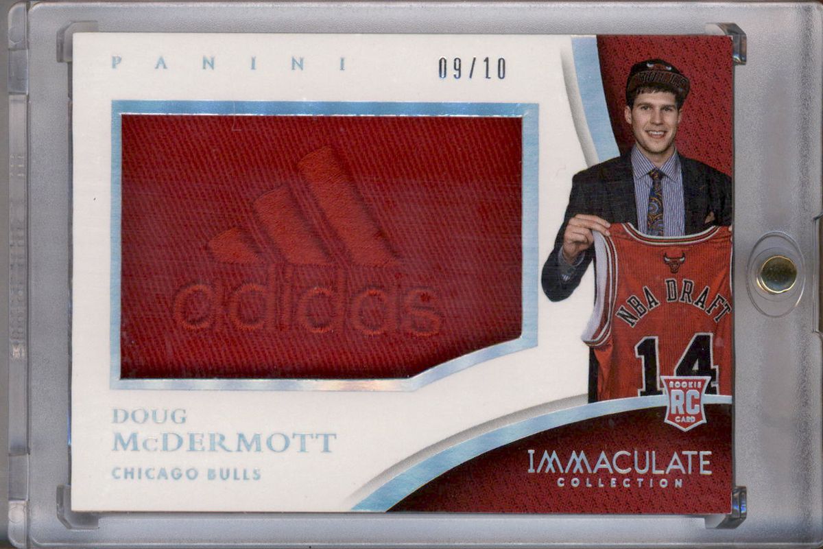 Doug McDermott 2014 Immaculate #PC-DM Player Caps - Prime /10 Rookie RAW