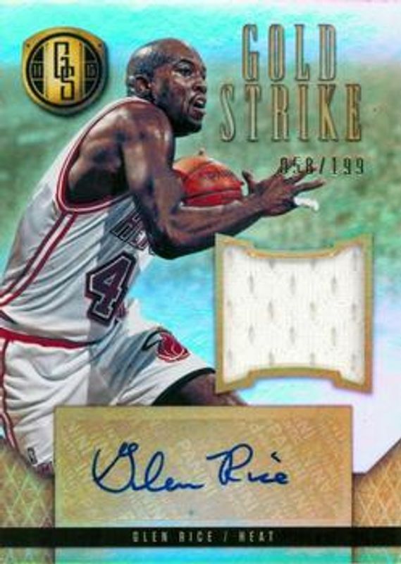 2014 Gold Standard #2 Gold Strike Jersey Autographs /199