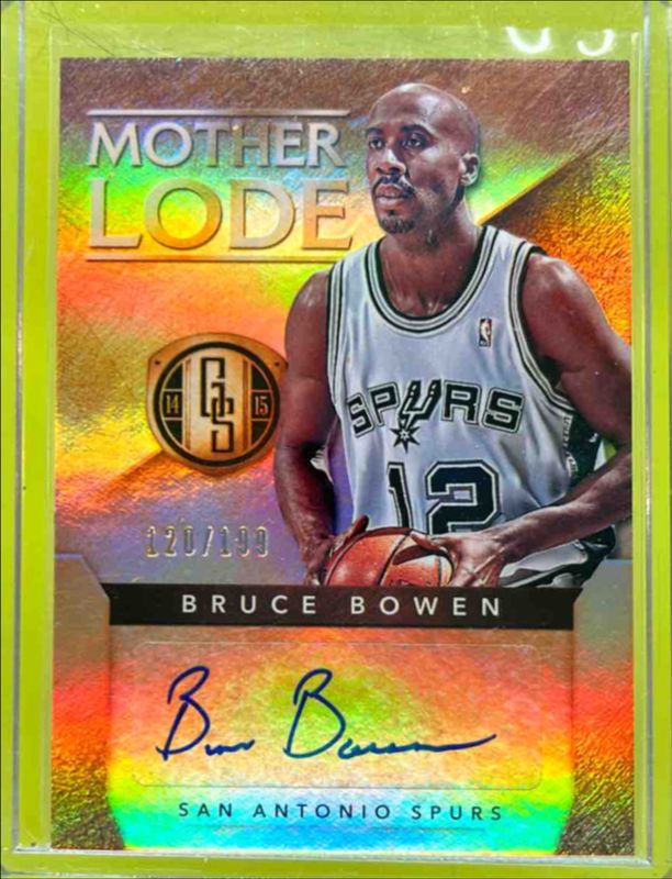 2014 Gold Standard #9 Mother Lode Autographs /199