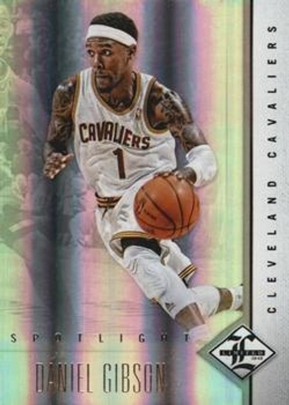 Daniel Gibson 2012 Limited #35 Silver Spotlight /49 RAW