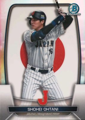 2023 Bowman Chrome #WBC-45 WBC Flag - Refractor /499