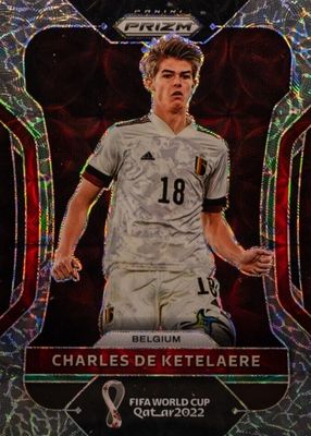 Charles de Ketelaere 2022 Prizm World Cup #3 Manga /(SSP