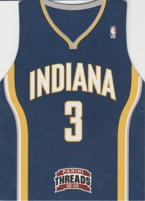 George Hill 2012 Threads #10 Team Threads Die Cuts RAW