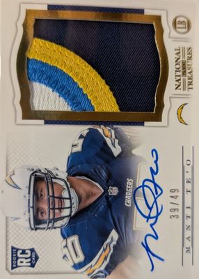 2013 National Treasures #222 Rookie Patch Auto - Gold /49