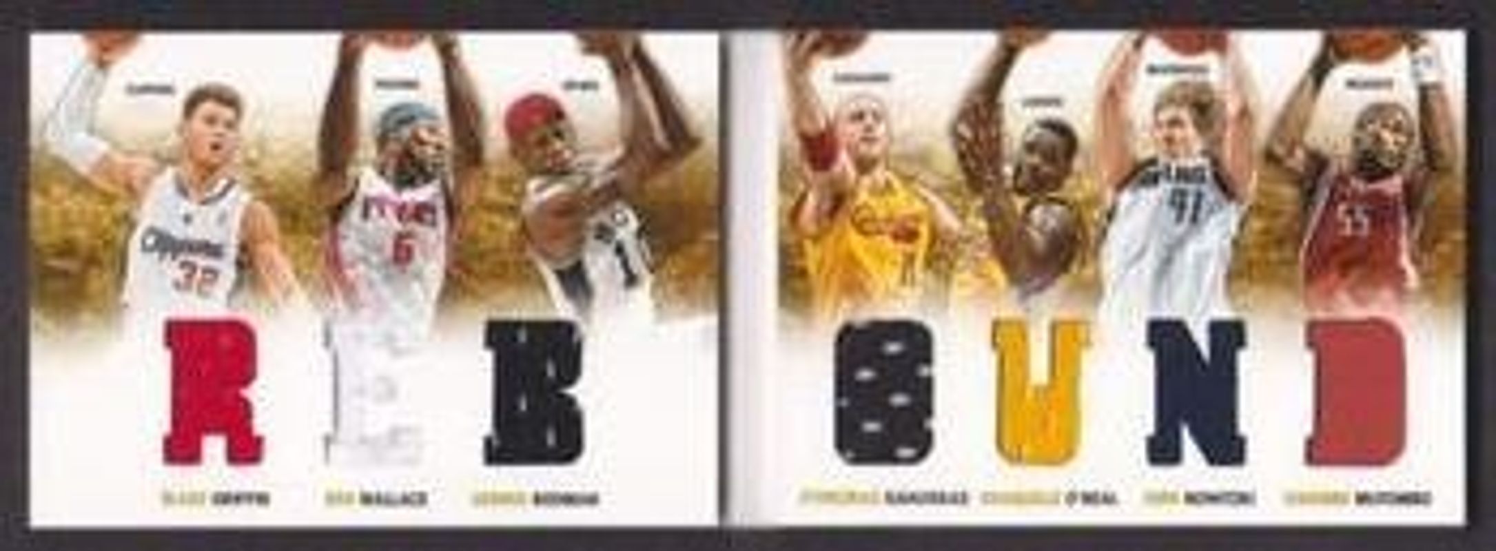 Ben Wallace / Blake Griffin / Dennis Rodman / Dikembe Mutombo / Dirk ...