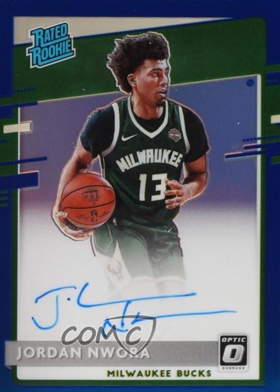 2020 Optic #189 Rated Rookie Signatures - Blue /49