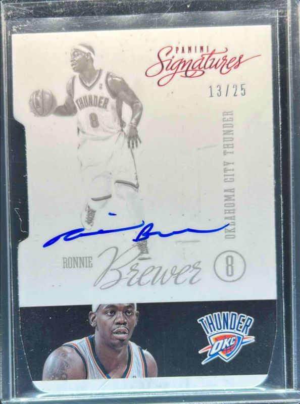2012 Panini Signatures #129 Signatures Die-Cut Red