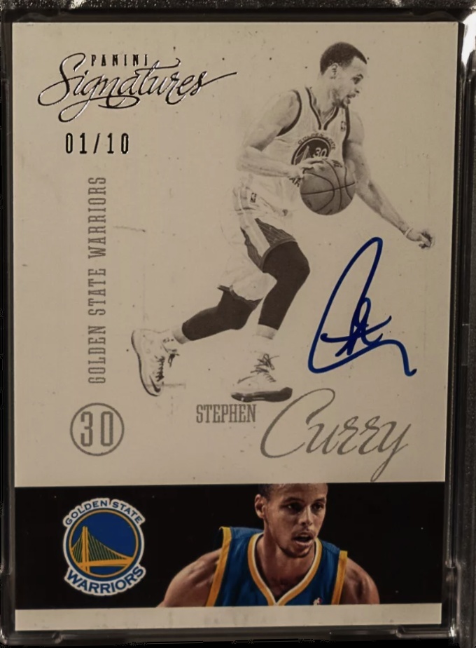 Stephen Curry 2012 Panini Signatures #130 Signatures /10 Price