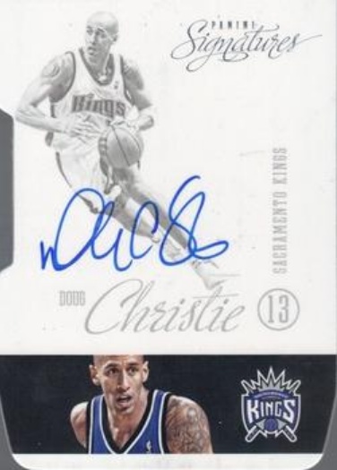 Doug Christie 2012 Panini Signatures #138 Signatures die-cut /15 Price ...