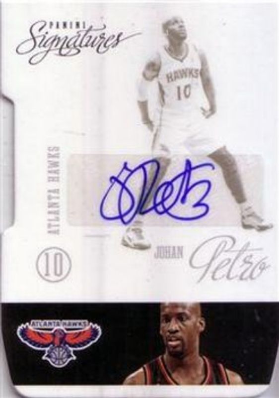 2012 Panini Signatures #105 Signatures die-cut /15