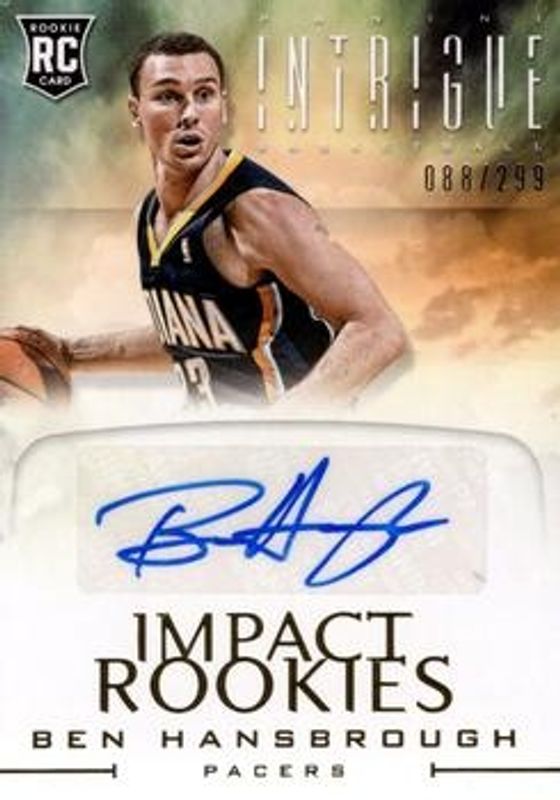 2012 Intrigue #26 Impact Rookie Autographs /99
