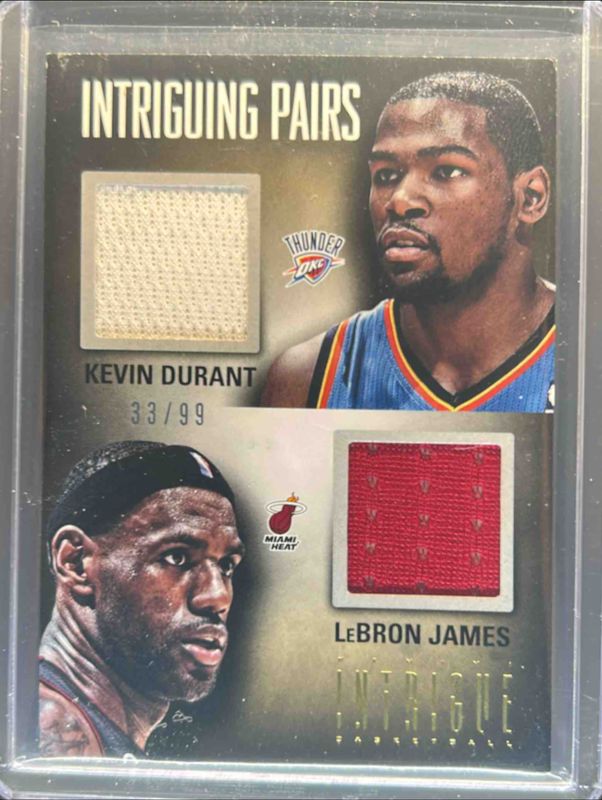 2012 Intrigue #35 Intriguing Pairs Jerseys /99