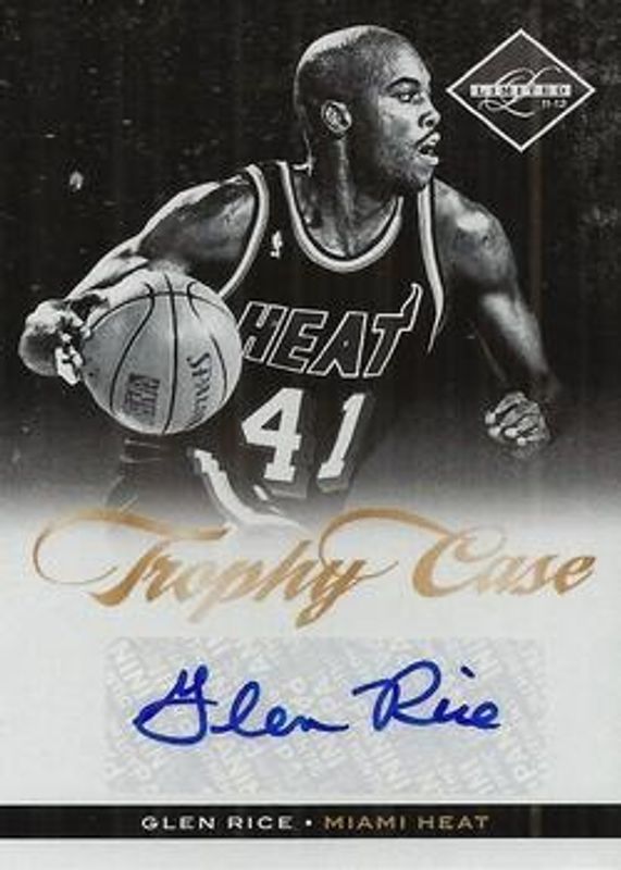2011 Limited #10 Trophy Case Signatures /25
